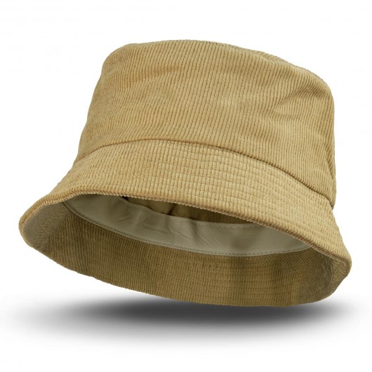 Natural Corduroy Bucket Hats